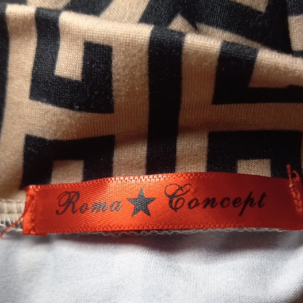 Chic Beige Patterned Jumpsuit Set - image 2